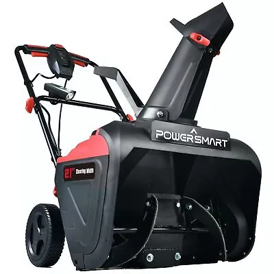 PowerSmart 21-Inch Electric Snow Blower Single Stage With LED Light • $229.98