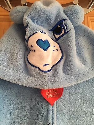 £22 • Buy Grumpy Bear Genuine Care Bears 1 Piece Romper Suit UK 6 / 8  Blue Fancy Dress 80