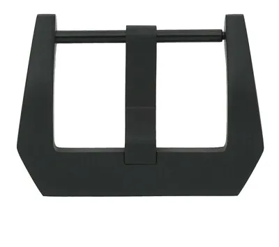 Black PVD Pre V Trapezium Buckle For Panerai Watch Strap  20 22 24 26mm • £3