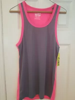 NEW C-IN2 SMALL Lift Tank Top Shirt Activewear Superbright Jimmy Pink W/ Gray • $27.98