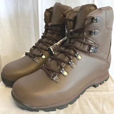  ITURRI Patrol Boots Genuine British Army Brown Full Soft Leather • £45