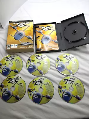 X-Plane 9 (PC Windows DVD) Flight Simulator Video Game - All 6 Discs & Manual • $12