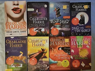 Charlaine Harris (Sookie Stackhouse Series) Lot Of 10 Books  • $5