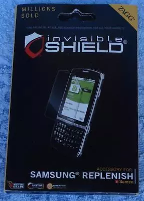 Zagg Invisible Shield For Samsung Replenish - Scratch Protection - BRAND NEW • $12.99