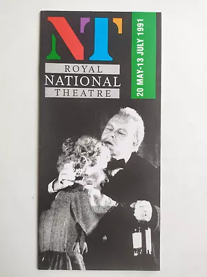 NT Royal National Theatre Events Booklet May - July 1991 • £2.99