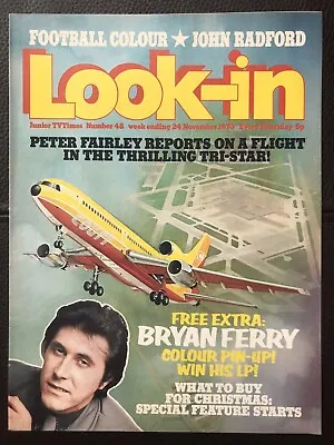 Look In Magazine 24 Nov 1973 #48   Bryan Ferry • £8.50