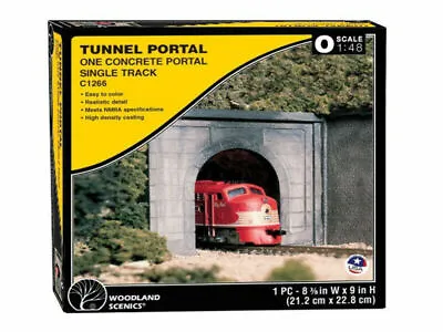 Woodland Scenics ~ O Scale ~ Concrete Single Track Tunnel Portal ~ C1266 • $14.92