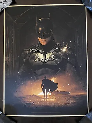 The Batman 33/300 Movie Poster Juan Ruiz Burgos Art Print BNG Sdcc Mondo • $284.99