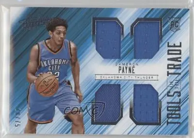 2015 Absolute Tools Of The Trade Materials Quad /75 Cameron Payne #14 Rookie RC • $15.19