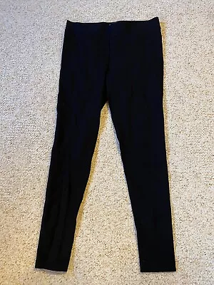 Vince Camuto Pull On Legging Pants Rayon Blend Size SMALL Solid Black NEW NWOT • $20