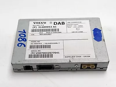 Volvo Xc60 Dab Radio Control Module Ecu 31409953ac Mk1 2015 • £22.99