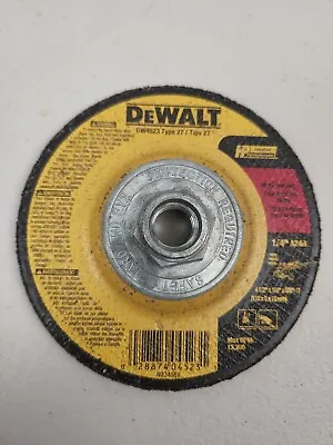 Dewalt DW 4523 4-1/2  X 1/4  X 5/8 -11 Metal Grinding Wheels 10 Pack • $32.99