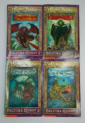 X4 Deltora Quest 3 Set 1-4 Emily Rodda Holographic Covers Novels 2004 Collect • $11.99