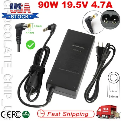 AC Adapter Charger For Sony Vaio Series 19.5V 4.7A 90W Power Supply Cord Laptop • $12.49
