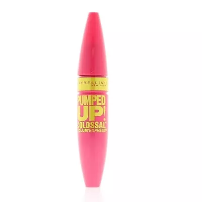 Maybelline Volumexpress Pumped Up! Colossal Mascara 214 Glam Black 9.7Ml/0.33Oz • $10.31