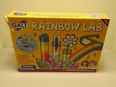 Galt Explore And Discover Rainbow Lab Science Experiment Kit • $11.99