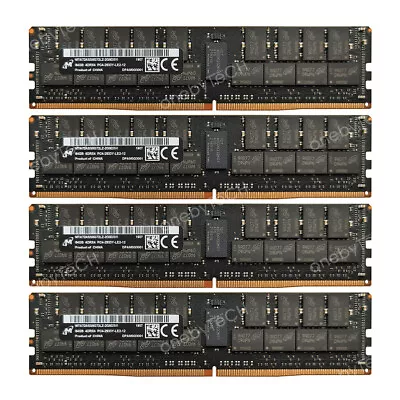 256GB 4x64GB DDR4 2933MHz PC4-23400 ECC REGISTERED LRDIMM MAC PRO (2019) RAM KIT • $618.99