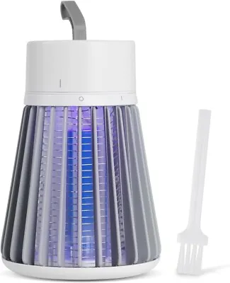 UK Electric Insect Mosquito Killer Bug Zapper Fly Pest Catcher Trap LED Lamp USB • £8.99
