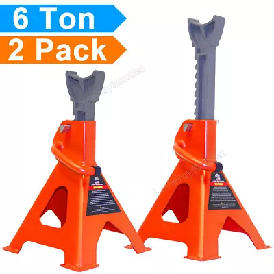 1 Pair 6 Ton 12000 Lbs. Car Repair Tools Axle Jack Stand • $55