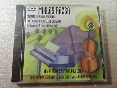 Miklos Rozsa: Orchestral Music Vol. 5 CD(1998 Koch Int'l) NEW Sealed Remainder • $9.99