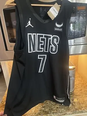 Kevin Durant Brooklyn Nets Nike Jordan Authentic Jersey Men’s 52 XL New W/ Tags • $129