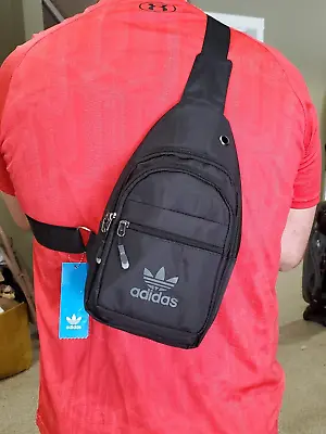 Adidas Originals Unisex Sling Bag Backpack NWT School Bag • $35.99