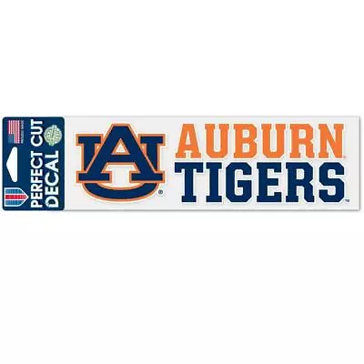 Auburn Tigers 3 X10  Perfect Cut Decal [NEW] NCAA Auto Car Emblem Sticker • $6.95