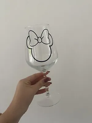 Minnie Mouse Wine Glass  • £15