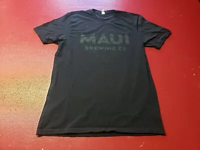 Maui Brewing Co. T-Shirt Blk M 100% Cotton • $15