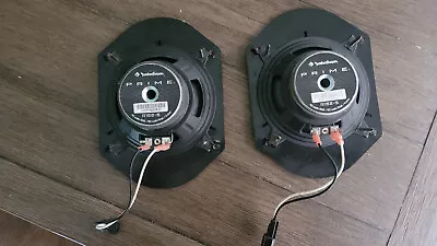 Pair Of Rockford Fosgate Prime R152-S Woofers With Mounting Plate And Adapter • $40