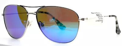 MAUI JIM Cliff House MJ-247-17 Silver Mens Polarized Sunglasses 59-15-120 B:46 • $149.99