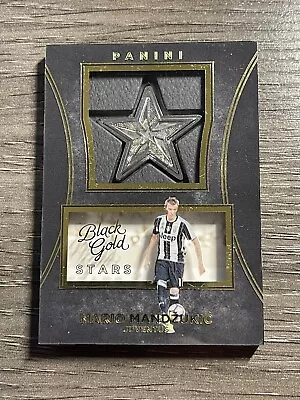 2016-17 Panini Black Gold Soccer #S-MM Mario Mandzukic Stars • $10.69