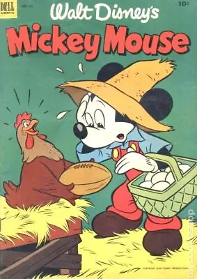 Mickey Mouse #32 GD/VG 3.0 1953 Stock Image Low Grade • $9.90