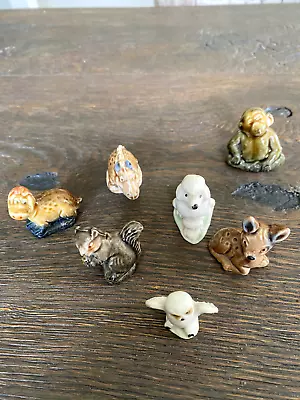 7 Wade Whimsies Including The Owl Made In The 1950's • £10