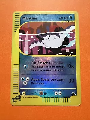 Pokémon Skyridge Mantine Reverse Holo #077/144 HP Ereader • $7