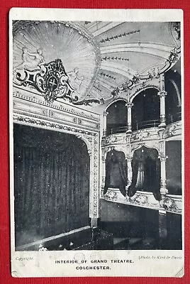 Interior Of Grand Theatre Colchester Essex Advertising Variety Entertainment • £4.99