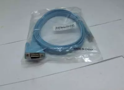 Cisco Rollover Console Cable Blue 72-3383-01 DB9 To RJ45 6' • $6.50