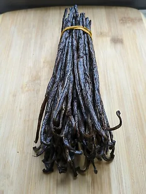 10 Madagascar Organic Vanilla Beans Grade A/B - Great For Extraction & Baking! • $17.99