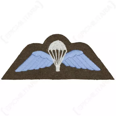 WW2 British Army Paratrooper Wings - Repro Badge Patch Insignia Soldier Para New • £4.75