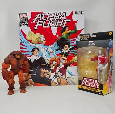 Marvel Legends Alpha Flight 8 Figure Lot. Amazon Set Sasquatch BaF + Guardian • $249.99