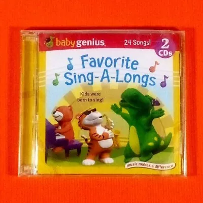 CD - Baby Genius Favorite Sing-A-Longs - 24 Songs 2 CDs • $10
