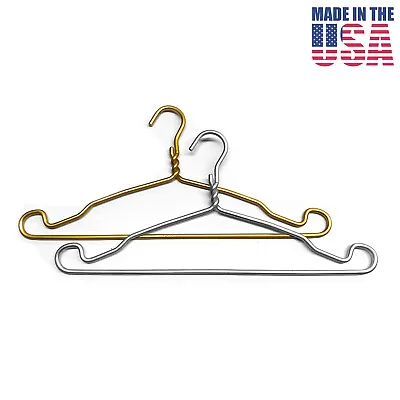 ONE HEAVY DUTY BRASS SILVER Thick Aluminum Metal Tactical & Airsoft Vest Hanger • $11.99