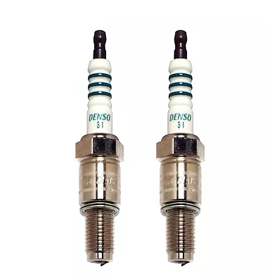 Denso Set Of 2 Iridium Racing Spark Plugs Gap 0.027 For Mazda RX-8 1.3 R2 • $108.62