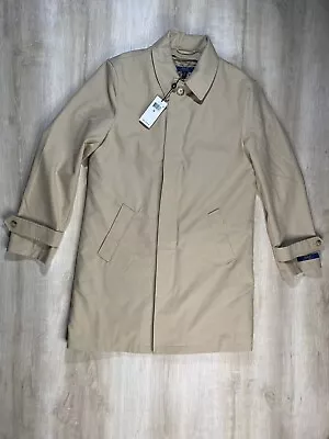 NWT POLO RALPH LAUREN Men's Cotton Gabardine Trench Coat $598 • $349.99