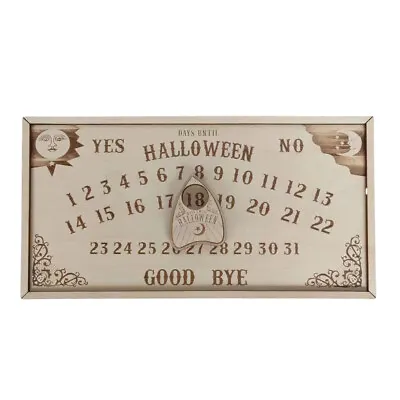 £6.47 • Buy Halloween Wooden Countdown Calendar With Moving Wooden Block Advent Calendar