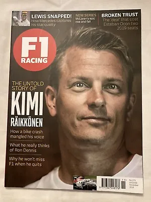 F1 Racing Magazine Nov 2018 No 273 • £5