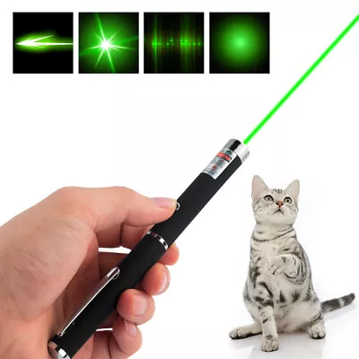 Cat Toy Super Fun Laser Green Red Blued For Pet Cats Funny Cat Artifact • $8.88