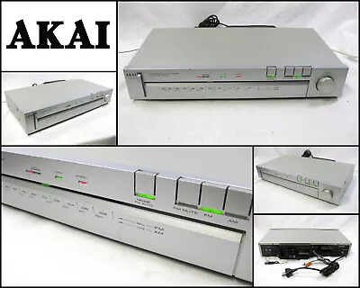 Vintage AKAI AT-K110 Stereo FM AM Tuner (70960-03007) • $70