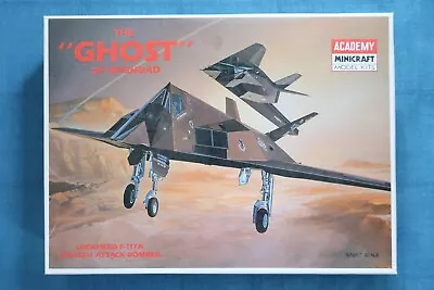 Academy Minicraft Ghost Baghdad Lockheed F-117A Model Kit 1:72 2107 SEALED BAGS • $16