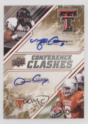 2009 Draft Edition Copper /50 Quan Cosby Michael Crabtree #269 Rookie Auto RC • $46.54